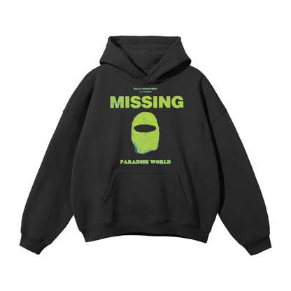 Lime Missing Paradise Oversized Hoodie